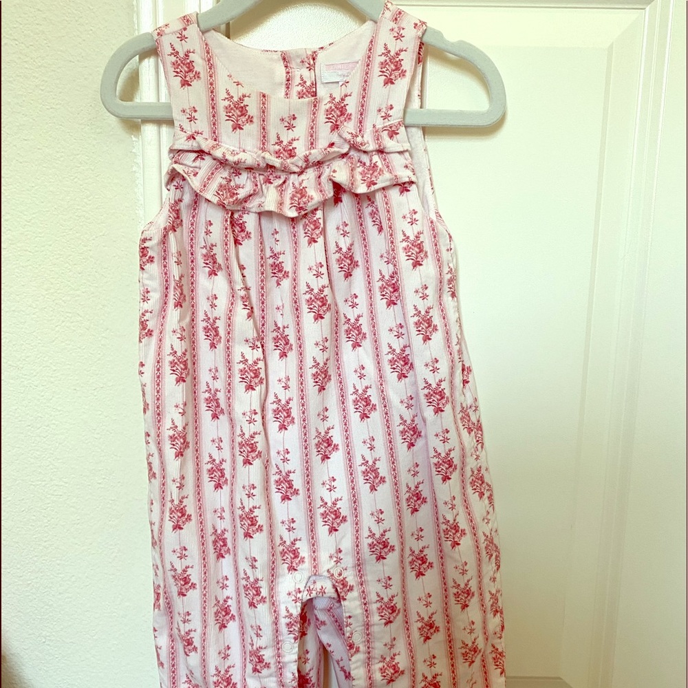 Janie & Jack Corduroy romper